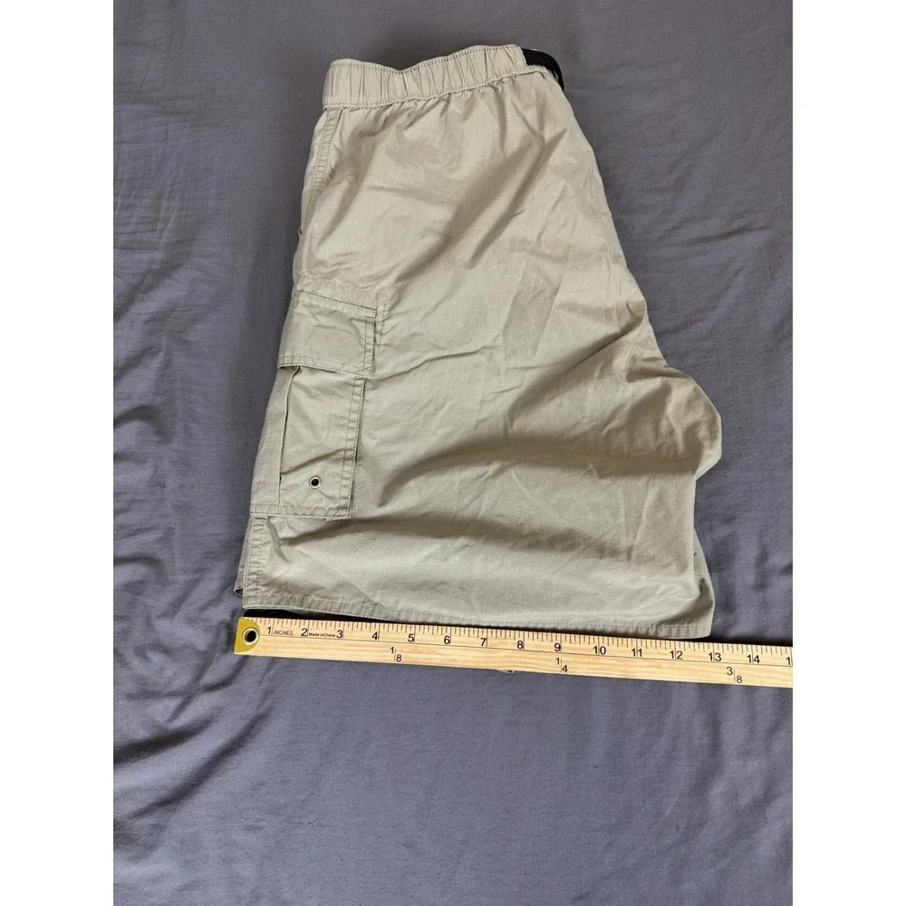 Polo Sport Ralph Lauren Cargo Shorts Men's Large‎ Light Green Belted 7